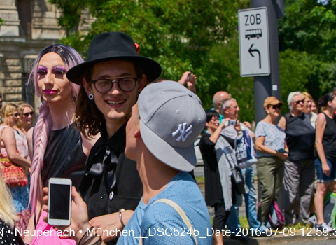 09.06.2016 - CSD-2016 Christopher Street Day München 2016