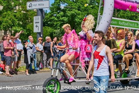 09.06.2016 - CSD-2016 Christopher Street Day München 2016