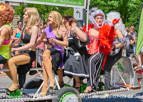 09.06.2016 - CSD-2016 Christopher Street Day München 2016