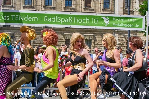 09.06.2016 - CSD-2016 Christopher Street Day München 2016
