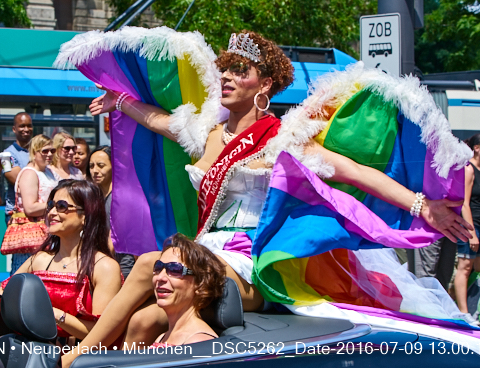 09.06.2016 - CSD-2016 Christopher Street Day München 2016