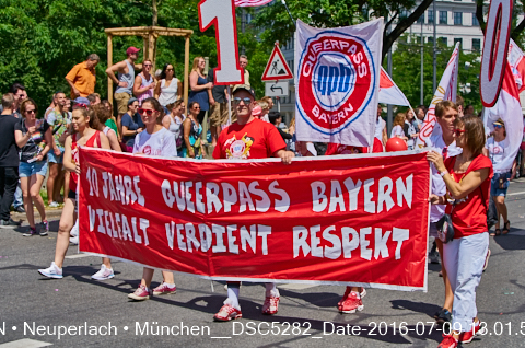 09.06.2016 - CSD-2016 Christopher Street Day München 2016