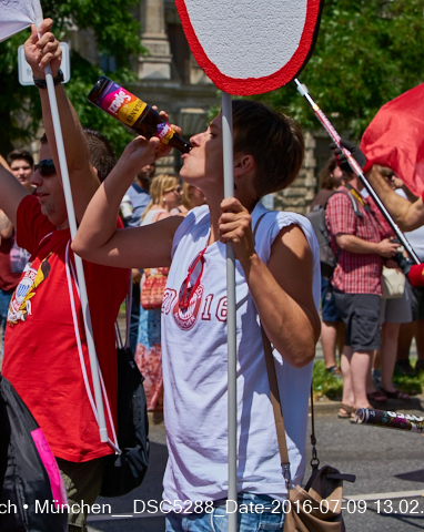 09.06.2016 - CSD-2016 Christopher Street Day München 2016