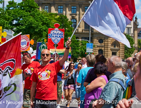 09.06.2016 - CSD-2016 Christopher Street Day München 2016