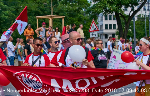 09.06.2016 - CSD-2016 Christopher Street Day München 2016