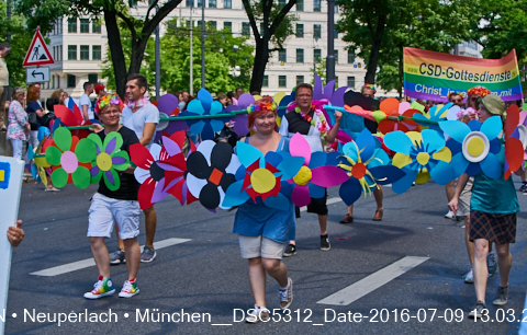 09.06.2016 - CSD-2016 Christopher Street Day München 2016