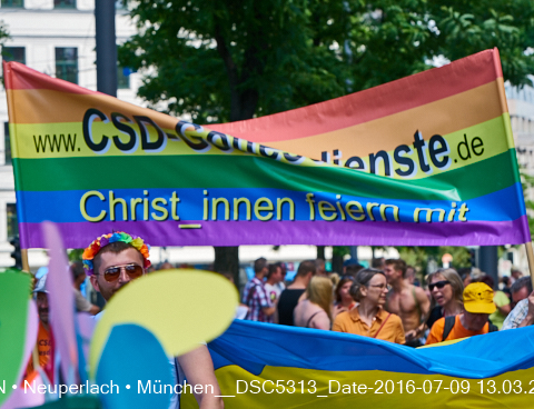 09.06.2016 - CSD-2016 Christopher Street Day München 2016