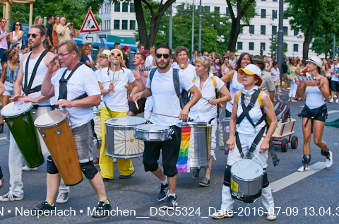 09.06.2016 - CSD-2016 Christopher Street Day München 2016