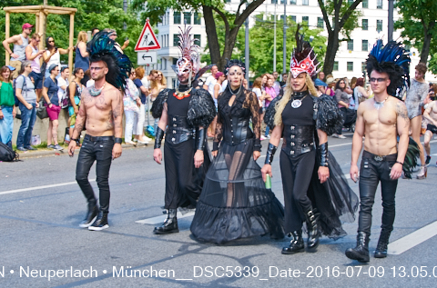 09.06.2016 - CSD-2016 Christopher Street Day München 2016