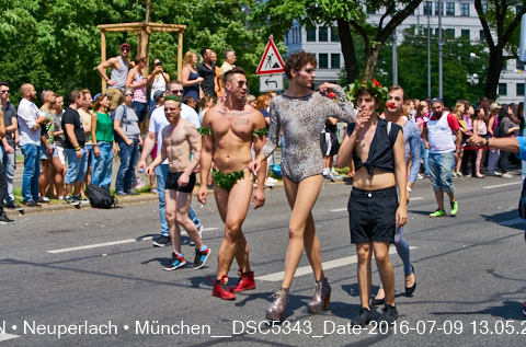 09.06.2016 - CSD-2016 Christopher Street Day München 2016