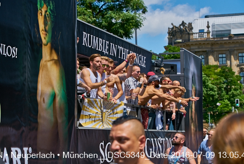 09.06.2016 - CSD-2016 Christopher Street Day München 2016