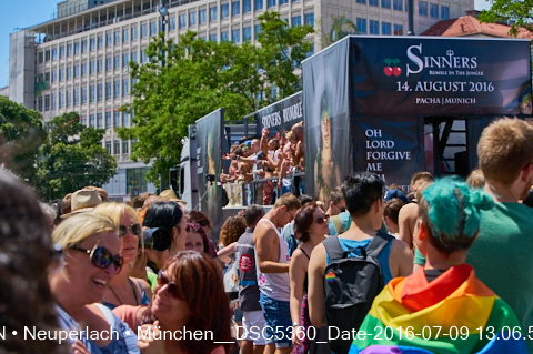 09.06.2016 - CSD-2016 Christopher Street Day München 2016