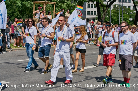 09.06.2016 - CSD-2016 Christopher Street Day München 2016
