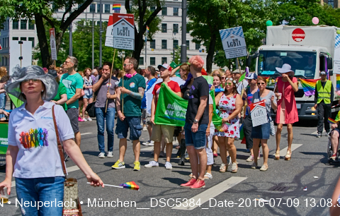09.06.2016 - CSD-2016 Christopher Street Day München 2016