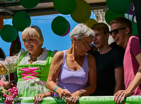 09.06.2016 - CSD-2016 Christopher Street Day München 2016