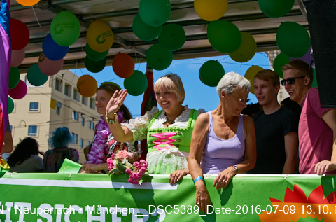 09.06.2016 - CSD-2016 Christopher Street Day München 2016