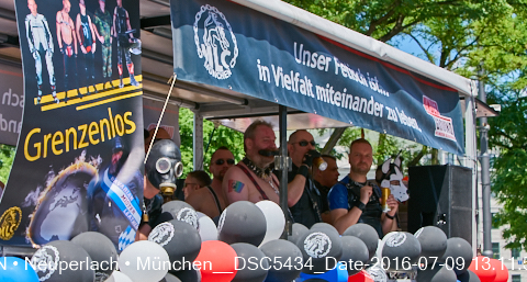 09.06.2016 - CSD-2016 Christopher Street Day München 2016