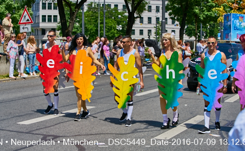 09.06.2016 - CSD-2016 Christopher Street Day München 2016
