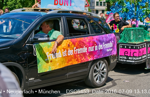 09.06.2016 - CSD-2016 Christopher Street Day München 2016