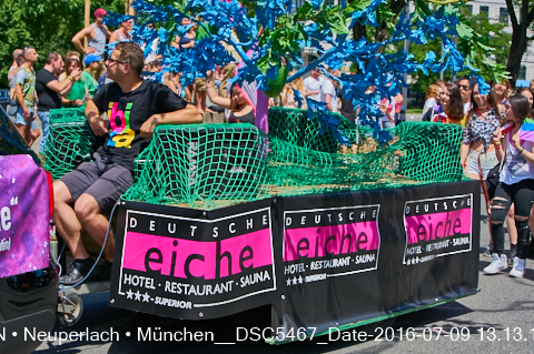 09.06.2016 - CSD-2016 Christopher Street Day München 2016