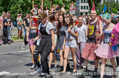09.06.2016 - CSD-2016 Christopher Street Day München 2016
