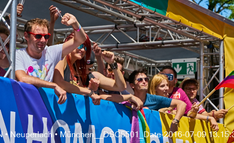 09.06.2016 - CSD-2016 Christopher Street Day München 2016
