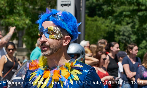 09.06.2016 - CSD-2016 Christopher Street Day München 2016