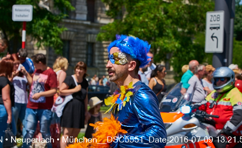 09.06.2016 - CSD-2016 Christopher Street Day München 2016