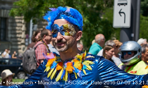 09.06.2016 - CSD-2016 Christopher Street Day München 2016