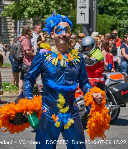 09.06.2016 - CSD-2016 Christopher Street Day München 2016