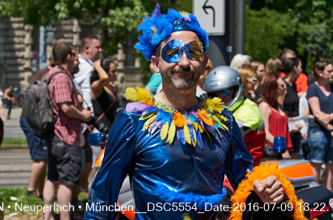 09.06.2016 - CSD-2016 Christopher Street Day München 2016