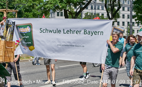09.06.2016 - CSD-2016 Christopher Street Day München 2016