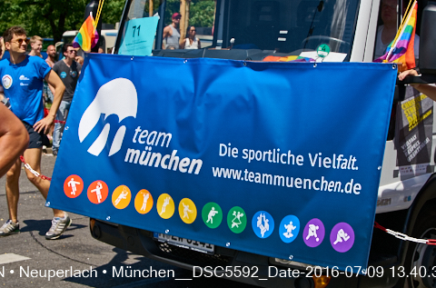 09.06.2016 - CSD-2016 Christopher Street Day München 2016