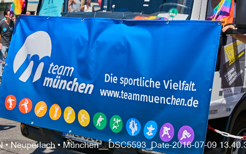 09.06.2016 - CSD-2016 Christopher Street Day München 2016