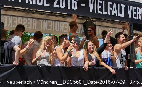 09.06.2016 - CSD-2016 Christopher Street Day München 2016