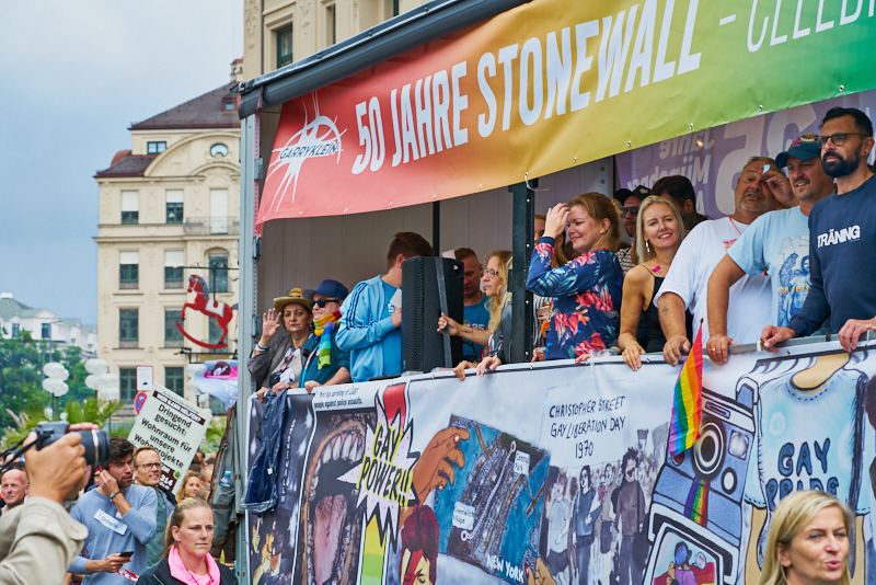 13.07.2019 - Christopher Street Day 2019 in München 