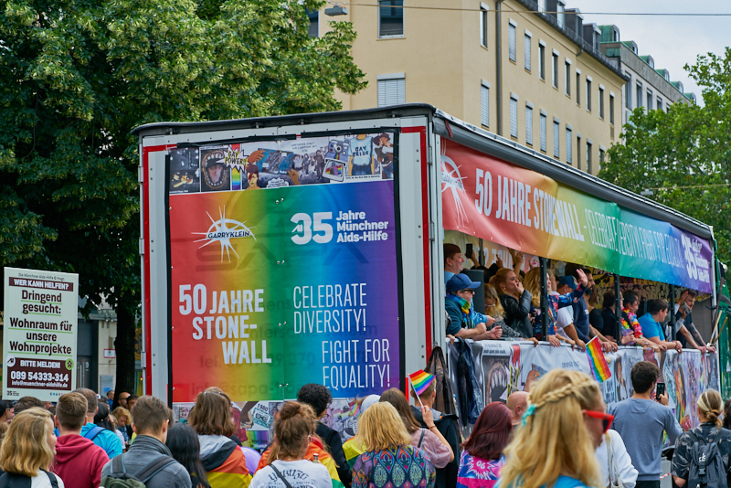 13.07.2019 - Christopher Street Day 2019 in München 