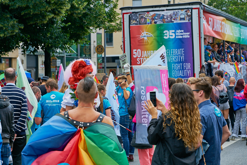 13.07.2019 - Christopher Street Day 2019 in München 