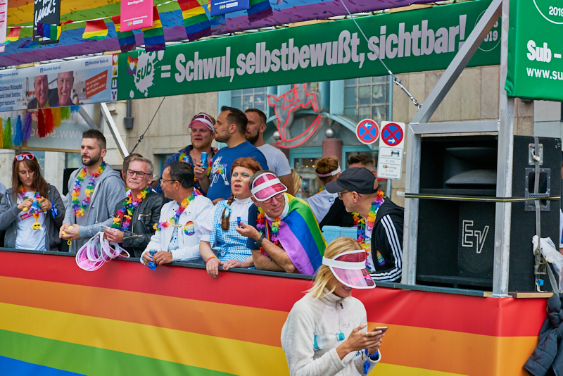 13.07.2019 - Christopher Street Day 2019 in München 