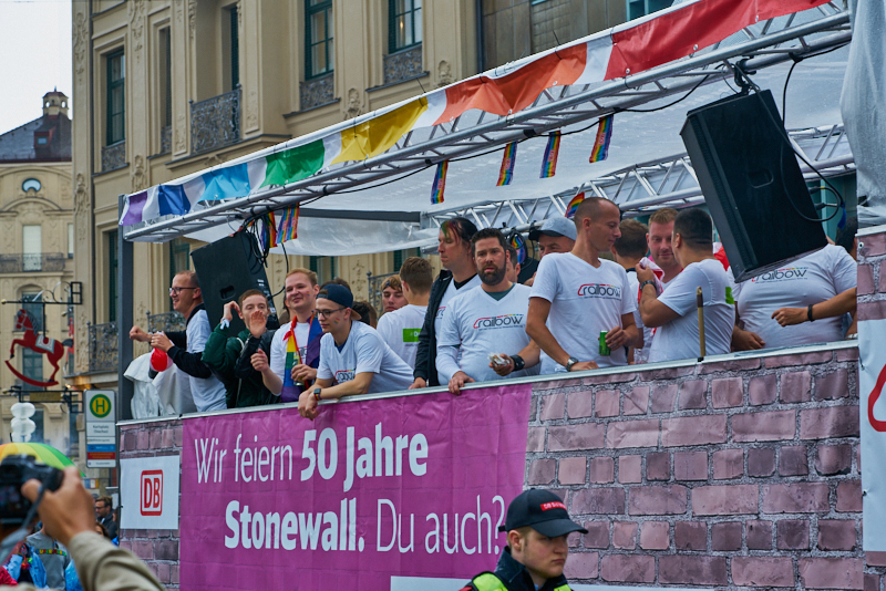 13.07.2019 - Christopher Street Day 2019 in München 