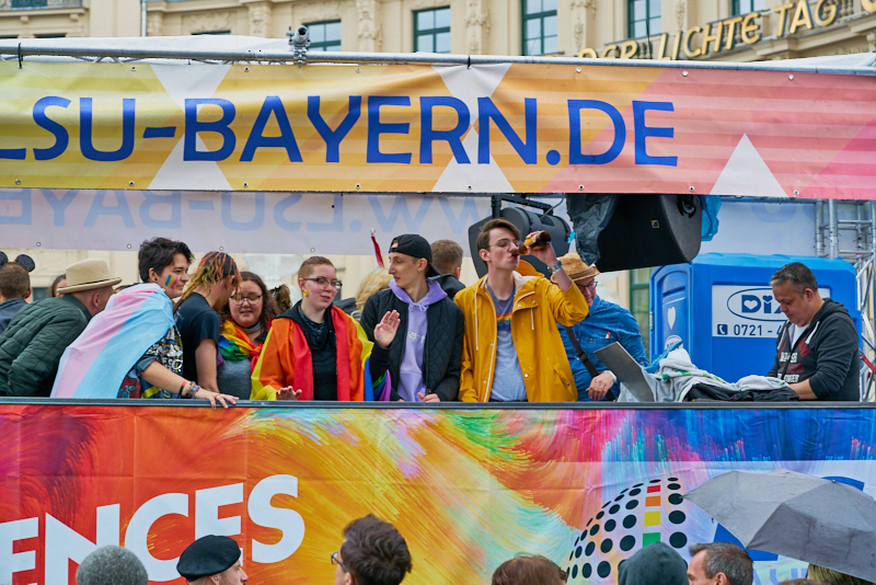 13.07.2019 - Christopher Street Day 2019 in München 