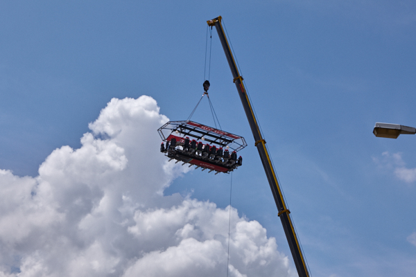 26.06.2019 - Dinner in the Sky am Hauptbahnhof München