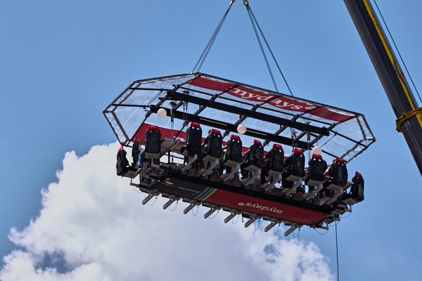 26.06.2019 - Dinner in the Sky am Hauptbahnhof München