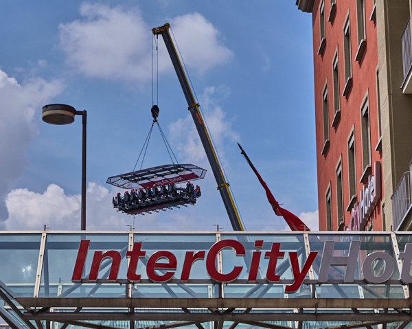 26.06.2019 - Dinner in the Sky am Hauptbahnhof München