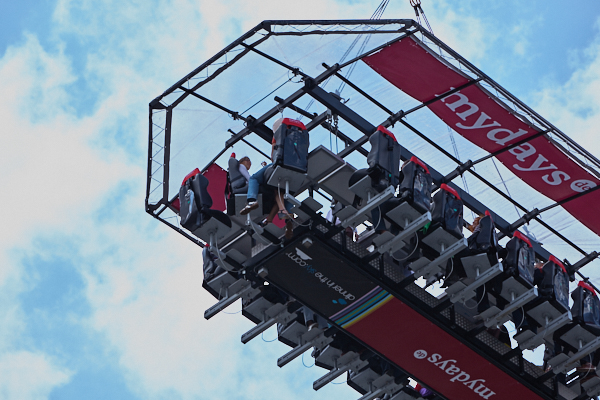 26.06.2019 - Dinner in the Sky am Hauptbahnhof München