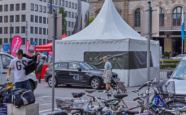 26.06.2019 - Dinner in the Sky am Hauptbahnhof München