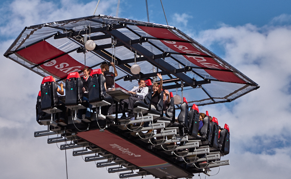26.06.2019 - Dinner in the Sky am Hauptbahnhof München