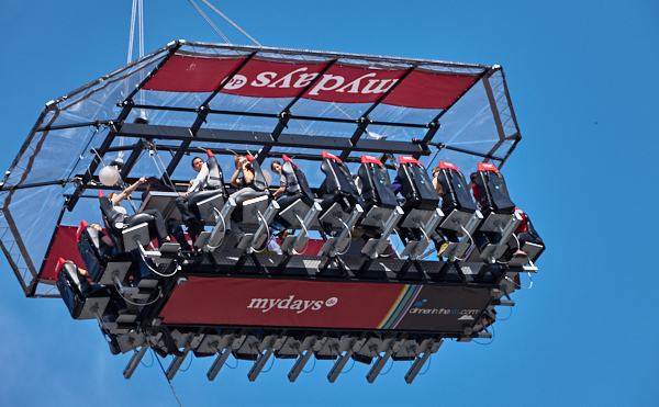 26.06.2019 - Dinner in the Sky am Hauptbahnhof München