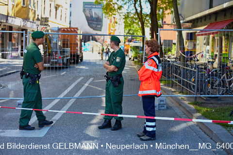 29.08.2012 - Missglückte Entschärfung einer Fliegerbombe in Schwabing München