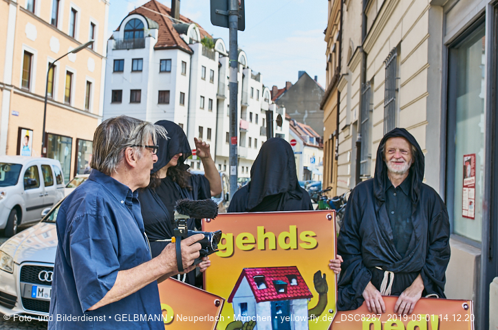 01.09.2019 - illegaler Abriss des Uhrmacherhäusls in Giesing